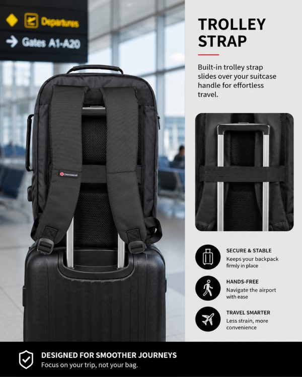 Crossgear Aero 40cm Underseat Backpack - Image 10