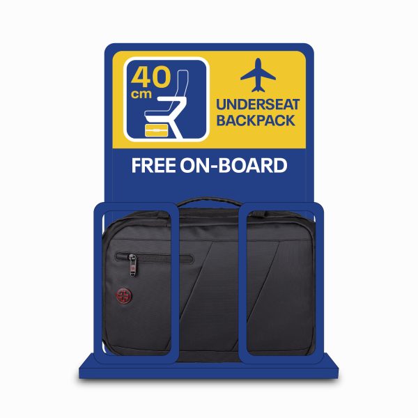 Crossgear Vortex 40cm Underseat Backpack - Image 5